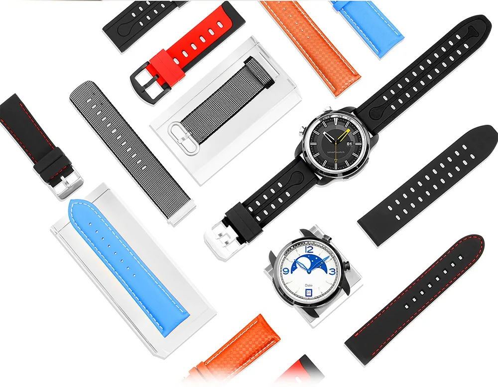 KingWear KC03 / KC06 4G Smartwatch Phone 1.3inch Android 6.0 MTK 6737 1.2GHz 1GB RAM 16GB ROM 620mAh Built-In Smart Watch