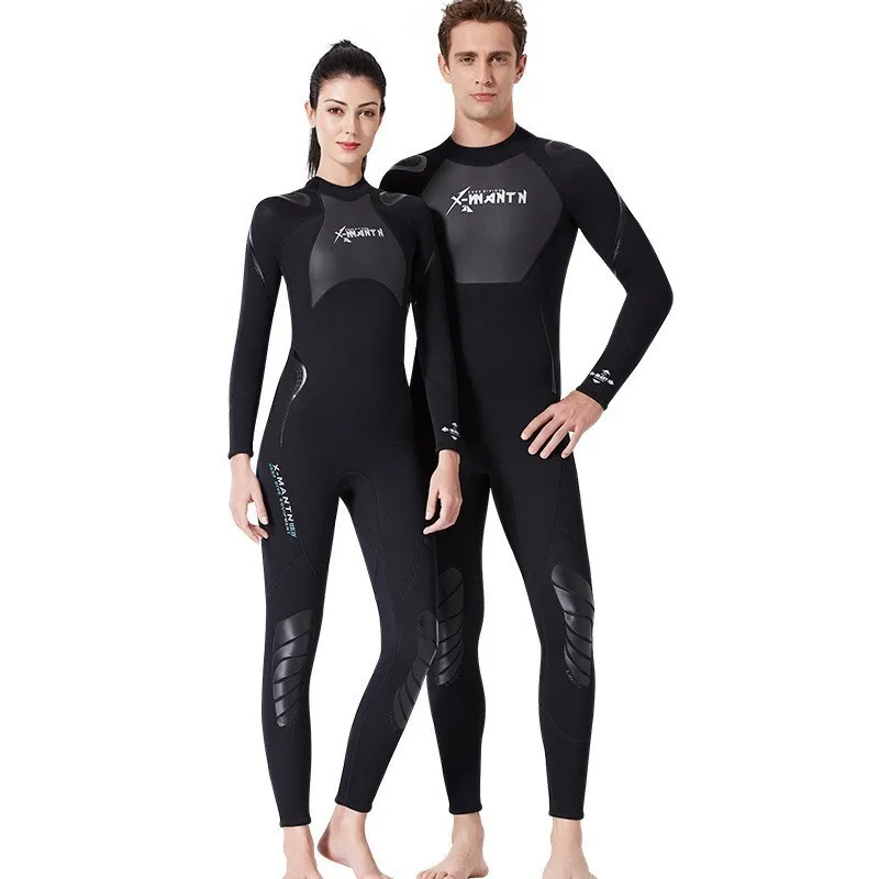 Scuba Diving Wetsuit Women Men 3mm Neoprene Suit Swimming Surf Triathlon Wet Swimsuit Full Bodysuit | Спорт и развлечения