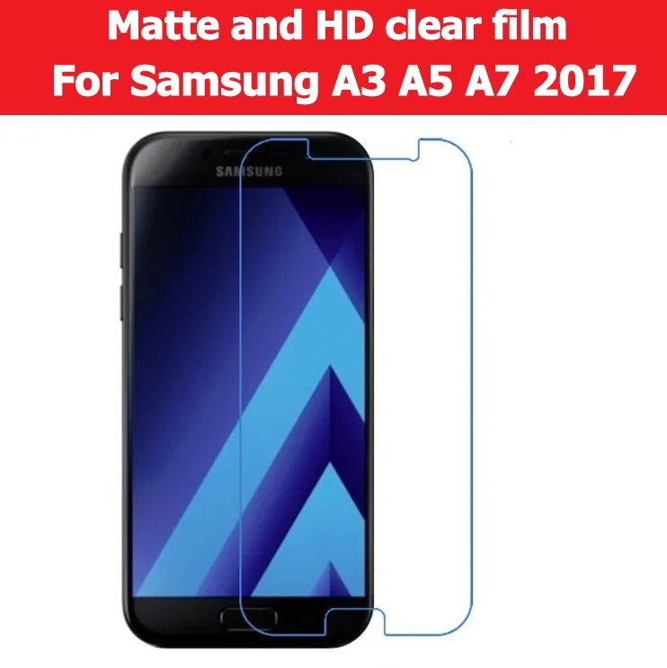 Горячее предложение! Распродажа! Антибликовая матовая пленка для Samsung Galaxy A3(2017)