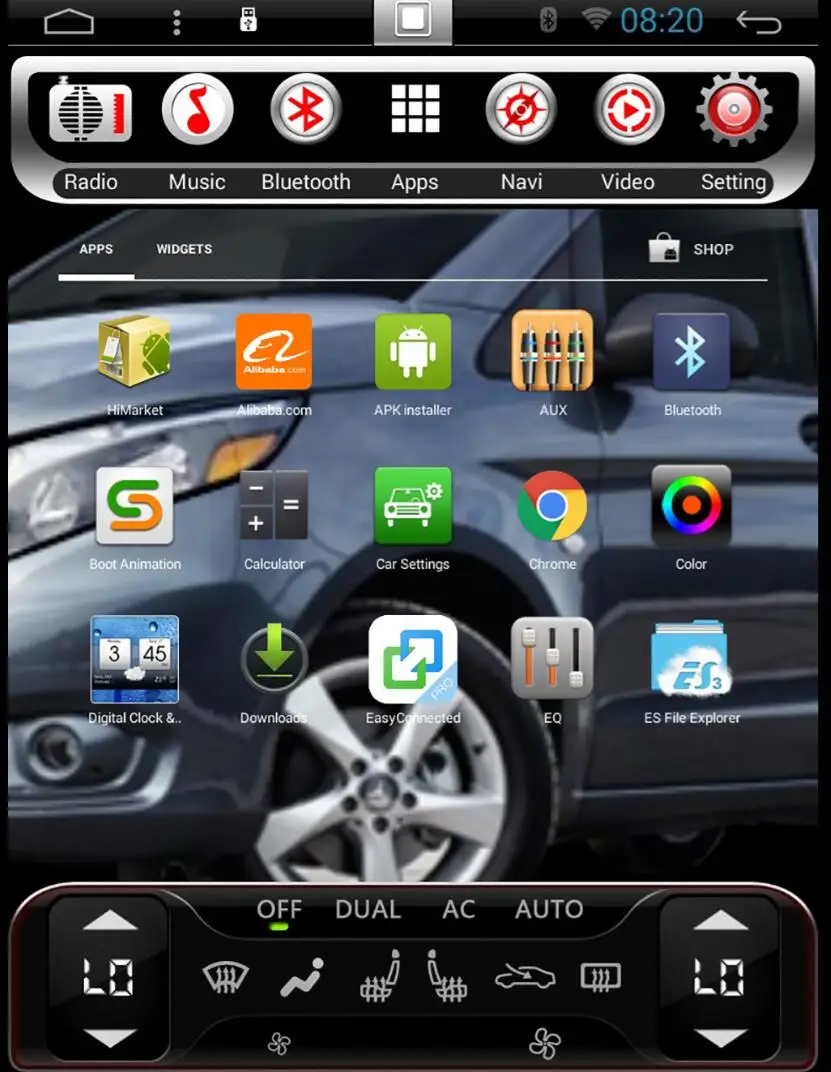 Автомобильная аудиосистема 10 4 дюйма Android 6 0 2 Гб ОЗУ 16 ПЗУ для Ford Focus 2012 2013 2014 2015