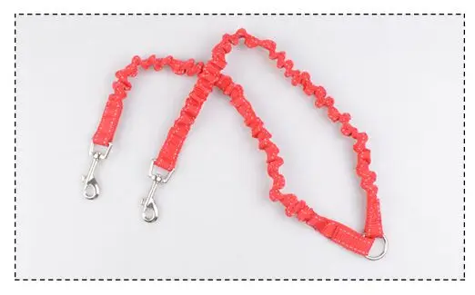 Эластичный поводок для собаки двойной собак кошек прогулок двух сплиттер D396 | Дом