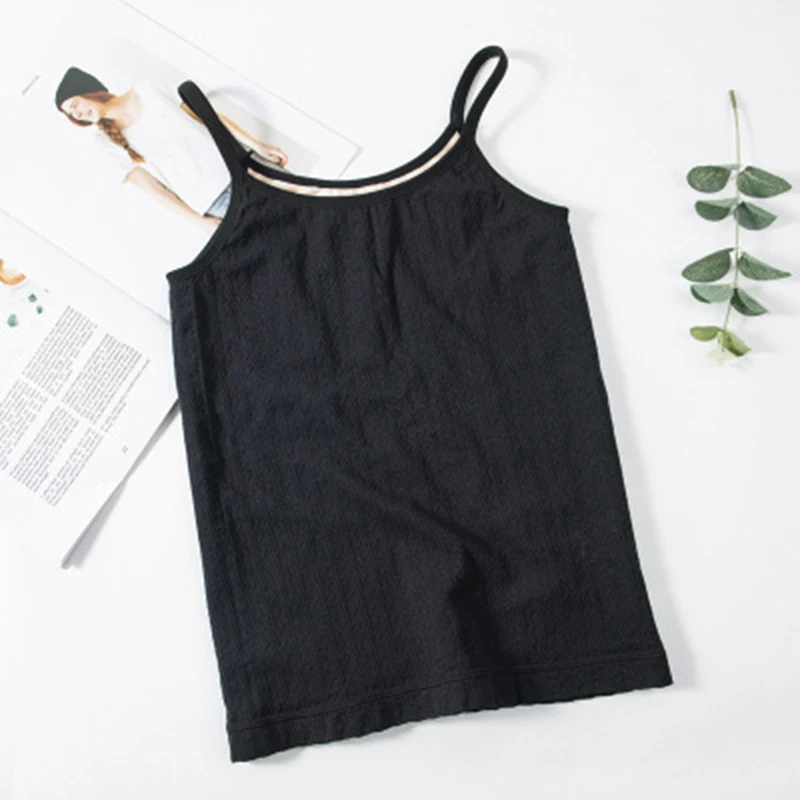 2020 New arrival Autumn Winter Warm Women Vest Thick Velvet Female Camis Tank Top Flexible Slim Sleeveless Femme | Женская одежда