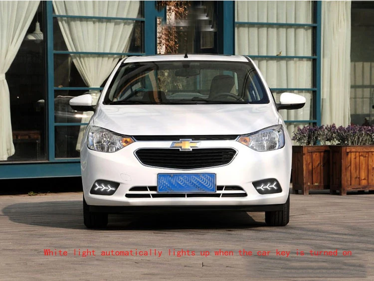 RQXR светодиодные противотуманные фары светильник для Chevrolet Парус 3 2015 2018 монитор