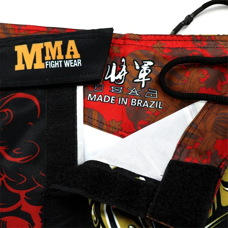 

Genera MMA boxing Breathable sports fitness personality shorts Muay Thai fist pants Sanda fights cheap mma shorts boxing shorts