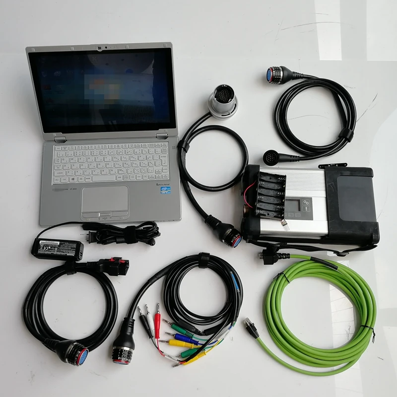 

Used laptop CF-AX2 with 480GB Mini SSD V12.2021 Software fo OBD Code Reader and Scanner MB Star C5 SD C5 Auto Diagnosis Tools