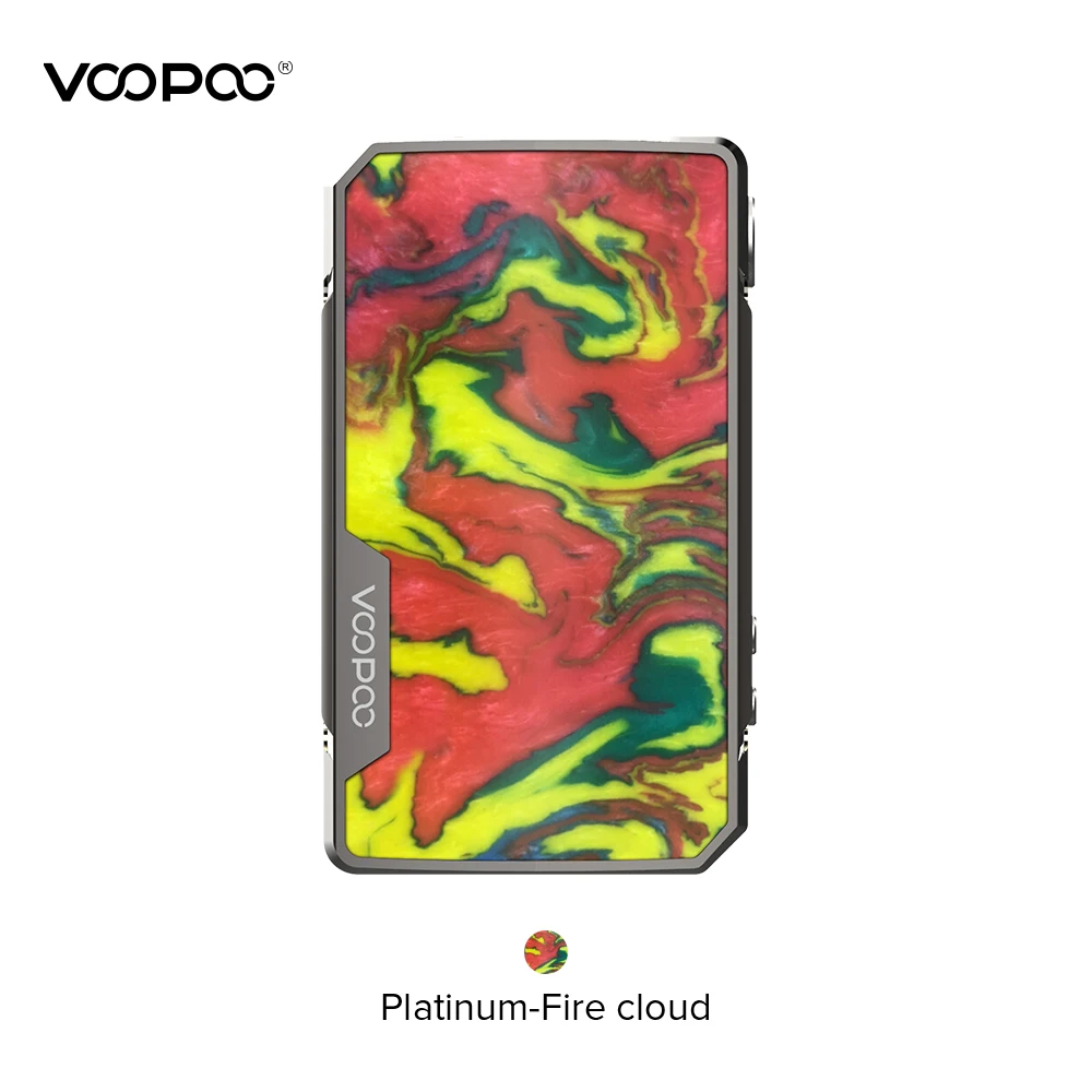 VOOPOO Drag 2 Platinum Mod Питание от двух аккумуляторов 18650 электронная сигарета Vape Vaporizer