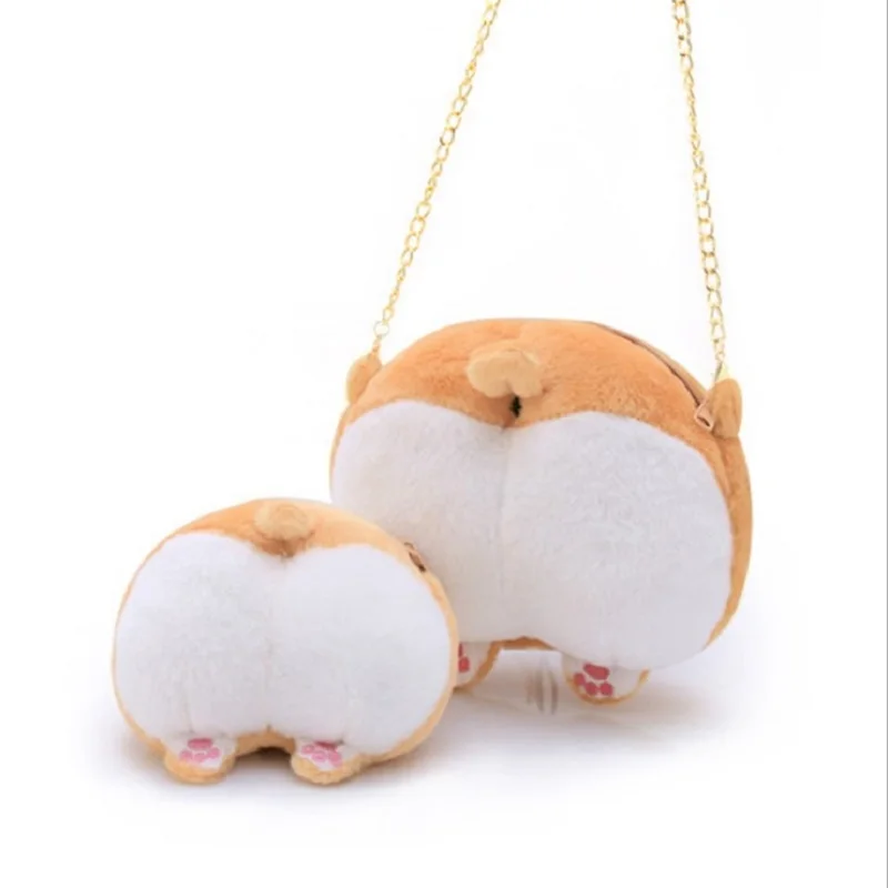 Лидер продаж креативный мультяшный милый модный кошелек Corgi ass Zero сумка