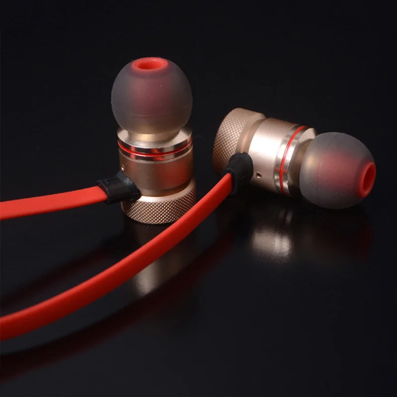 DPRUI шейные спортивные bluetooth наушники беспроводные металлические магнитные в ухо