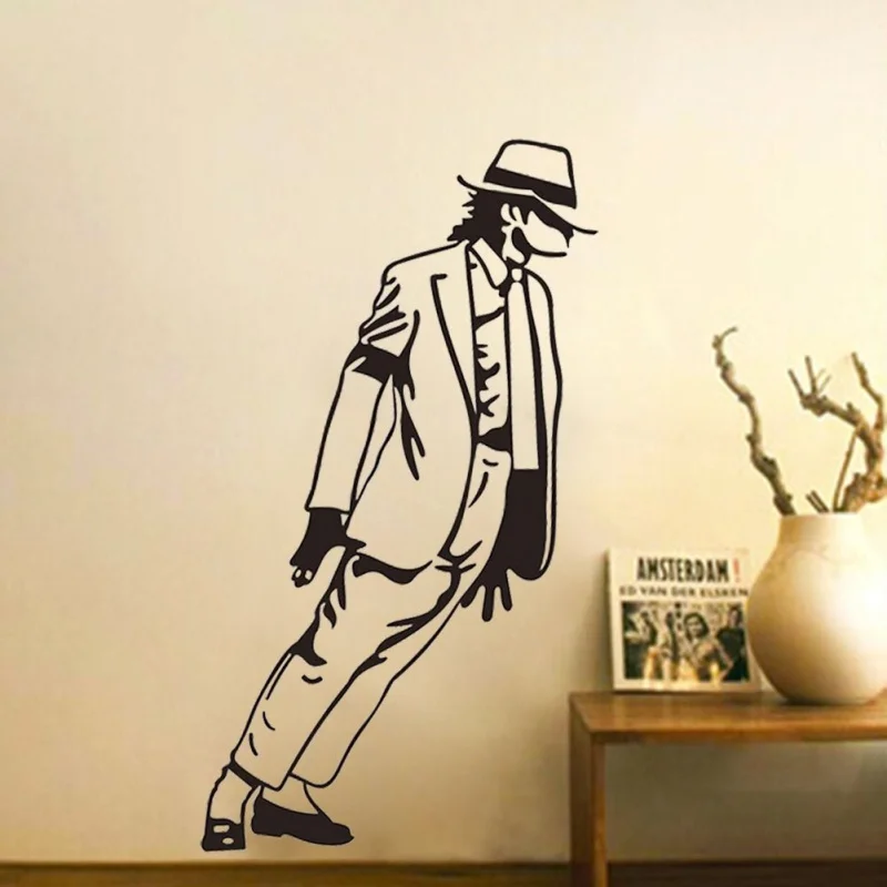 Коллекция 2016 года настенная виниловая наклейка Майкла Джексона для детской