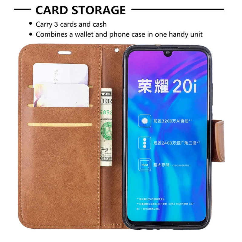 2019 ТПУ кожаный чехол-футляр для huawei P30 P20 Pro P10 Lite P Smart Plus SMART Z винтажные чехлы-книжки