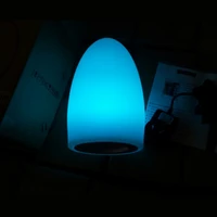 d11h19cm led egg lamp night light waterproof ip68 with 24 keys remote control for home bar furniture free shipping 10pcslot