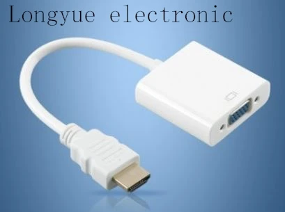 Кабель-преобразователь с hdmi на vga для ПК и ноутбуков 10 шт./лот | Электроника