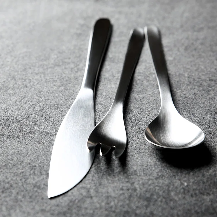 Сделано в Японии набор столовых приборов из нержавеющей стали 304 для рисования