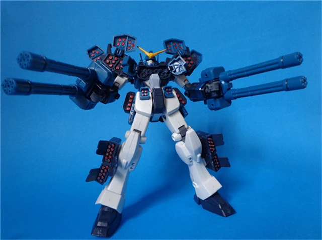 Bandai Gundam HG 1/144 тяжелые руки на заказ мобильный костюм собрать модель наборы фигурки Детские игрушки