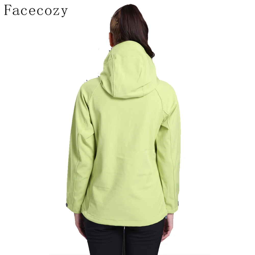 Куртка Facecozy Мужская и женская осенняя зимняя Спортивная флисовая с защитой от