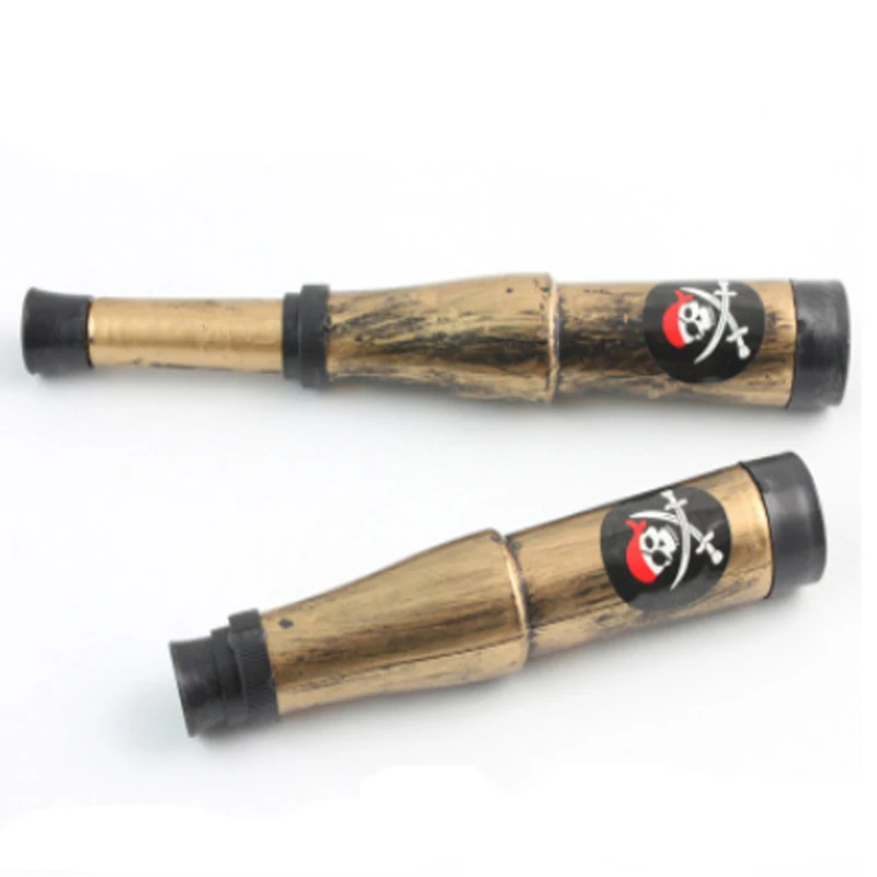 

free shipping 10pcs/lot hot sale Mini Pirate Spyglass Monocular Telescope fashion children toys