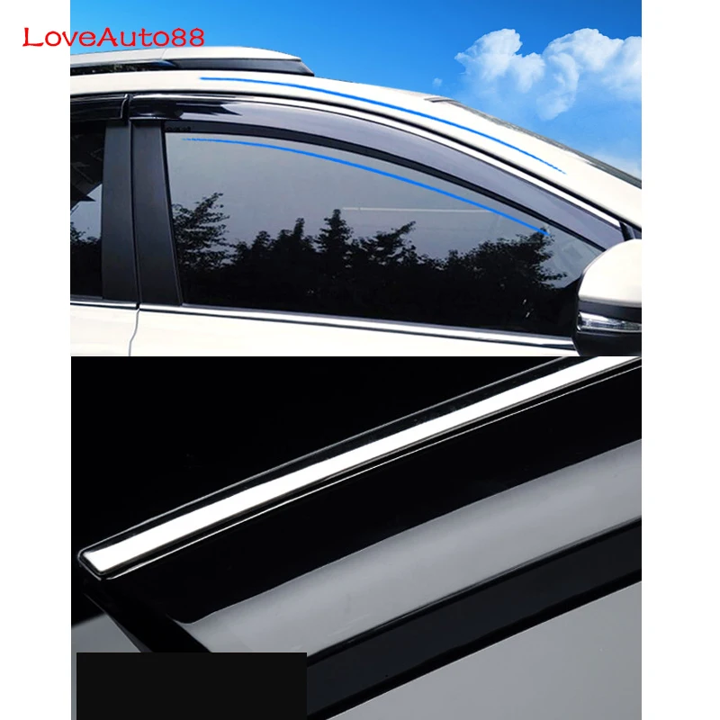 Автомобильный козырек для окна дверь дождь солнцезащитный щит боковые Крышка