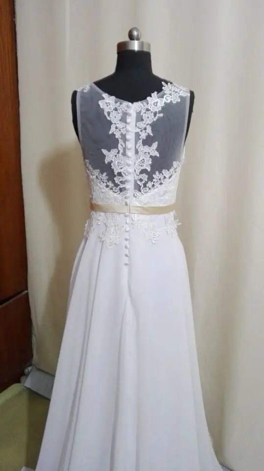 Vestidos De Novia шифоновое пляжное винтажное Бохо кружевное недорогое свадебное платье Robe De Mariage свадебное платье Casamento импортированное из Китая