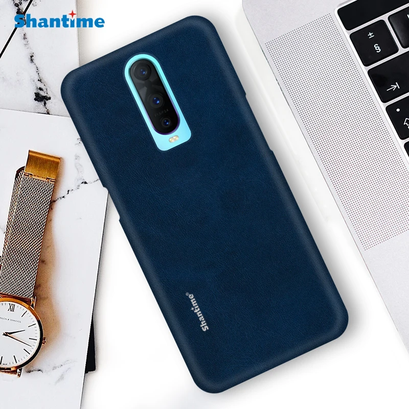 Hot Sell Case Luxury Vintage PU Leather For OPPO R17 Phone Oppo Reno Business Style Cover | Мобильные телефоны и