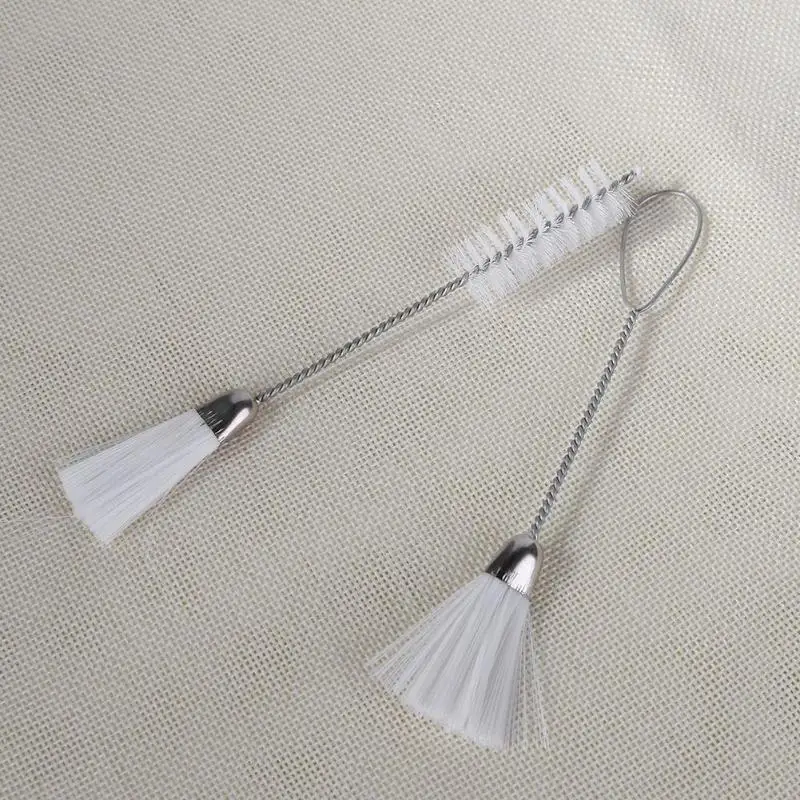 2pcs/lot Double Ended Sewing Machine Cleaning Brush White Coloe Multi-Functional Tools Dust | Дом и сад