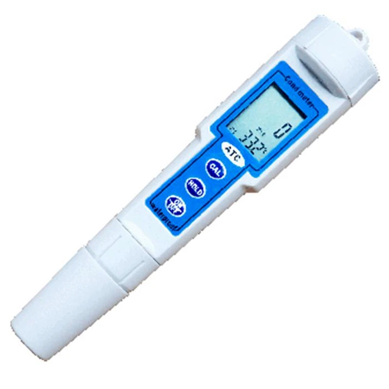 Kedida CT3031 портативный водостойкий Измеритель проводимости 0 ~ 19 99 мс/см цифровой