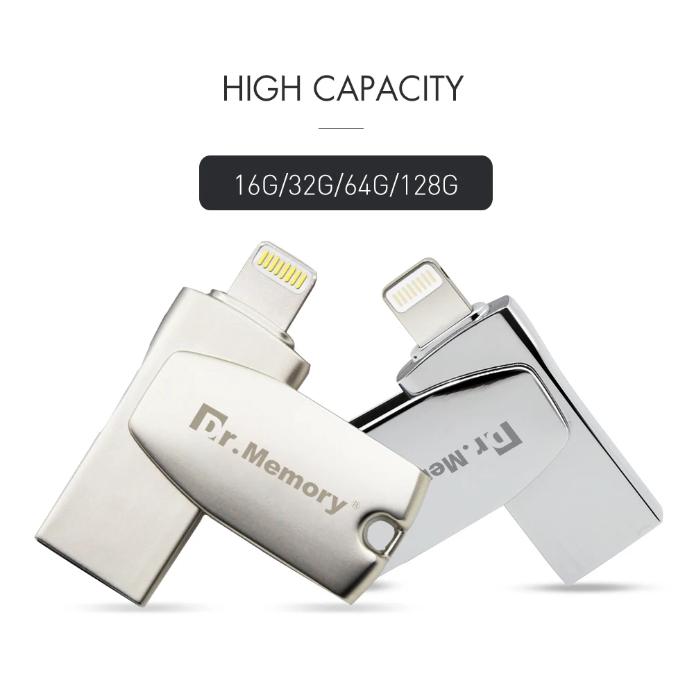 2in1 OTG USB флеш-накопитель металлический для Iphone 6s 7 Plus таблетки мини usb-накопитель