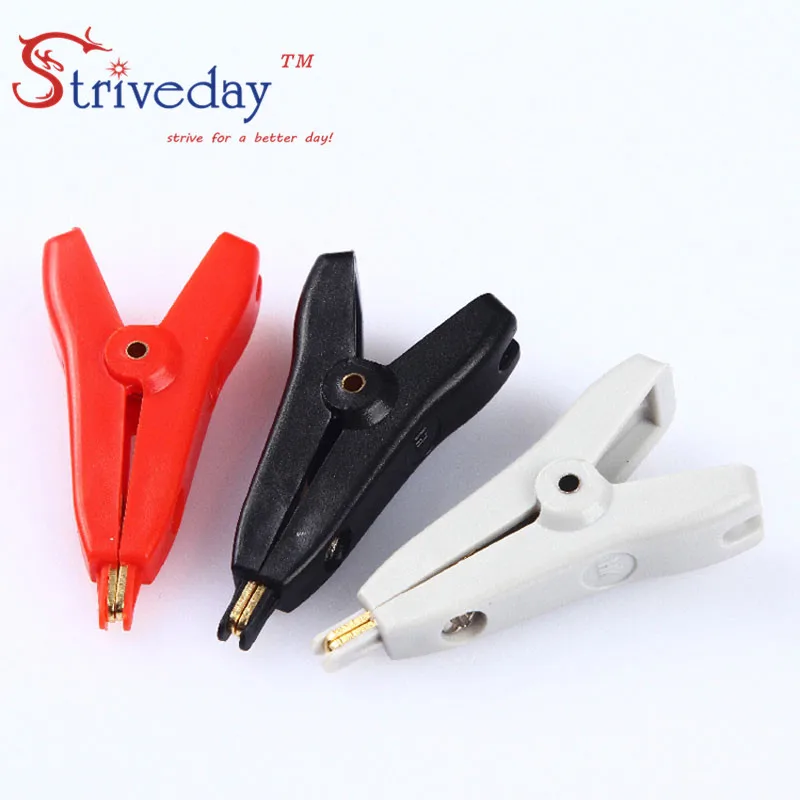 Новинка медный зажим крокодил с покрытием тестовый LCR положительные и