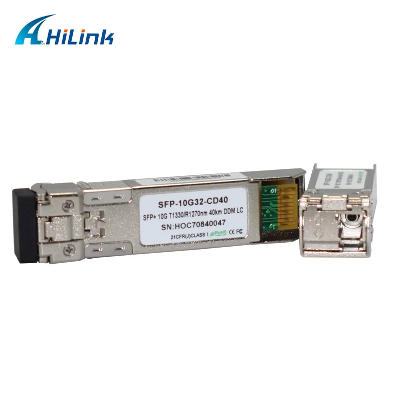 Бесплатная доставка! Мини Gbic сильная совместимость WDM SFP 10gb BIDI 40Km 1270/1330nm с LC разъем