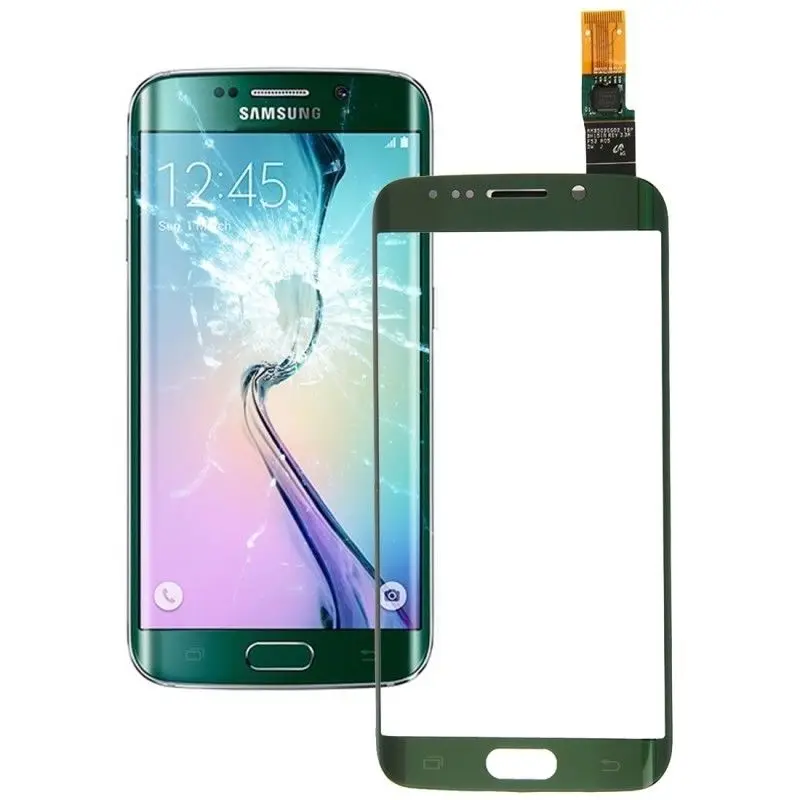 Для Samsung Galaxy S6 Edge G925F G925 Plus G928 Переднее стекло сенсорный экран ЖК внешняя панель