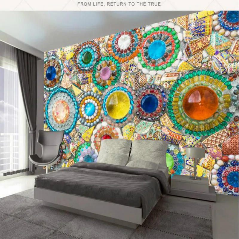 3d обои для гостиной современные дома фон настенная живопись шелковая бумага