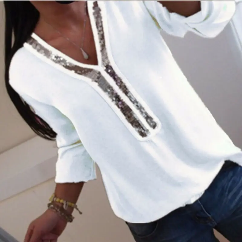 

Women Summer Loose Shirts Chiffon Blouse T-shirt Short Sleeve Tops Plus Size