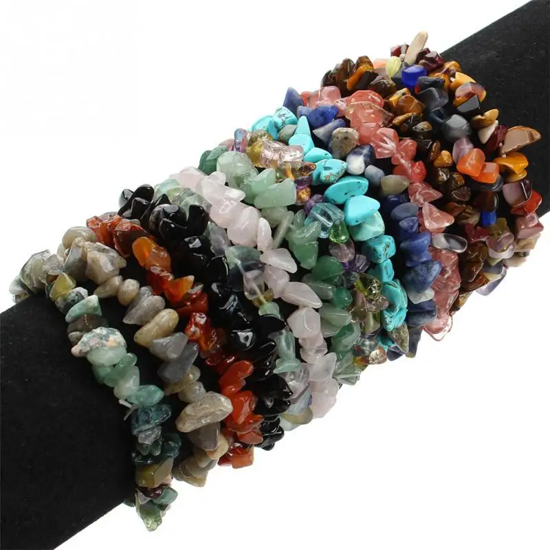 Модные богемные браслет Цветной Камень бисер цепи стильные украшения|Плетеные