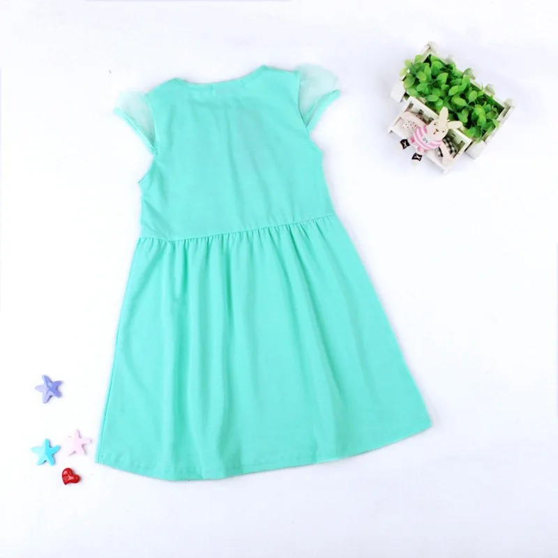 2016 summer girls dress baby girl dresses blue green infant clothes kid clothing casual kids new style children outfit | Детская одежда