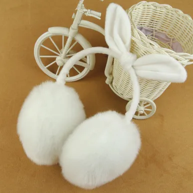 Теплые наушники для женщин и девушек милые плюшевые пушистые теплые меховые