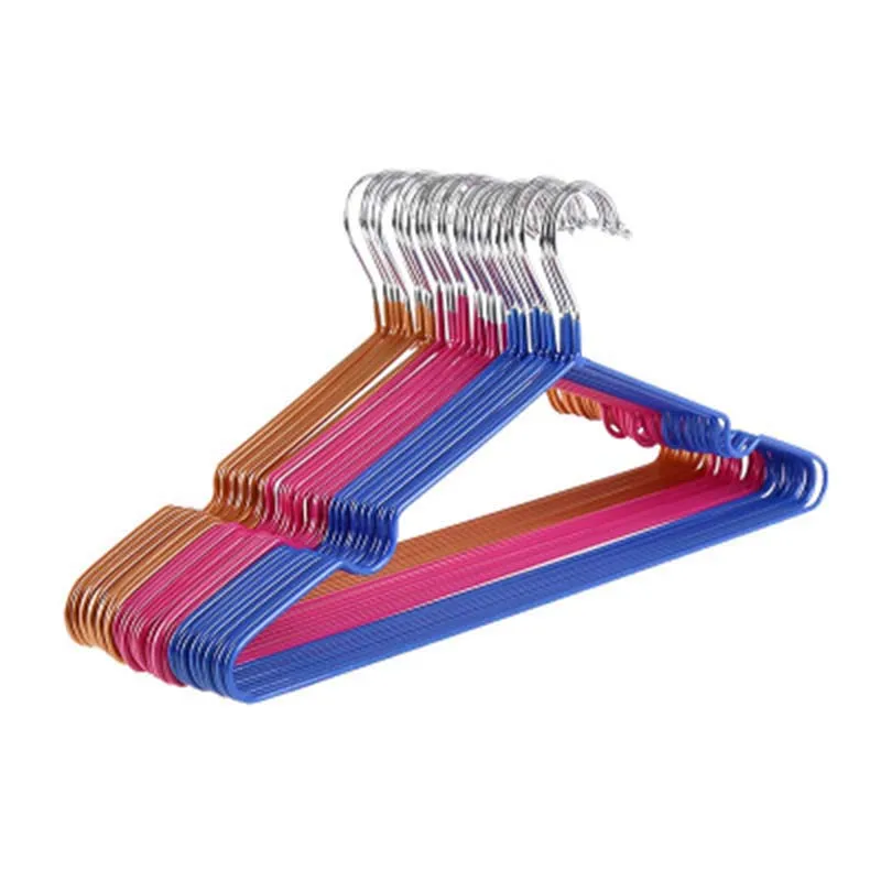 

5pcs/lot Stainless steel Cloth hanger Multifuctional Hanger Space Saving clothes Hangers with Hook Closet Organizer Drying racks