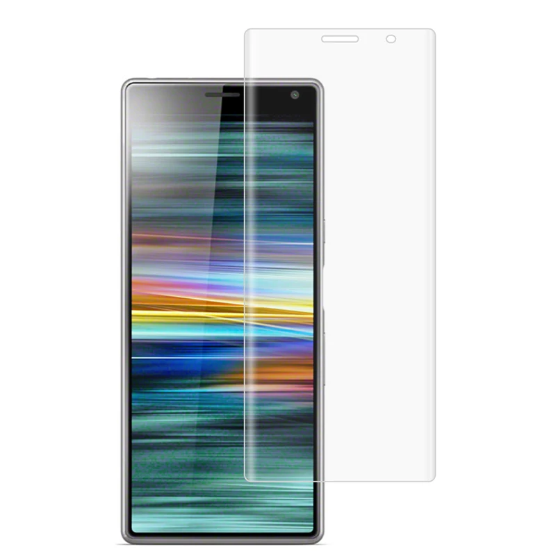 Для Sony Xperia 5 1 10 L3 XA1 XA2 Plus X XZ1 XZ2 Compact 9H 3D изогнутое полное покрытие Закаленное стекло