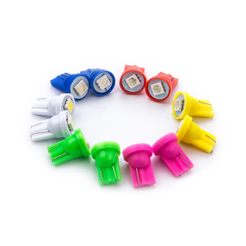 

Лампа для чтения T10, 100, 5050, W5W, 5050 шт., 194, 1SMD, 168, светодиодный