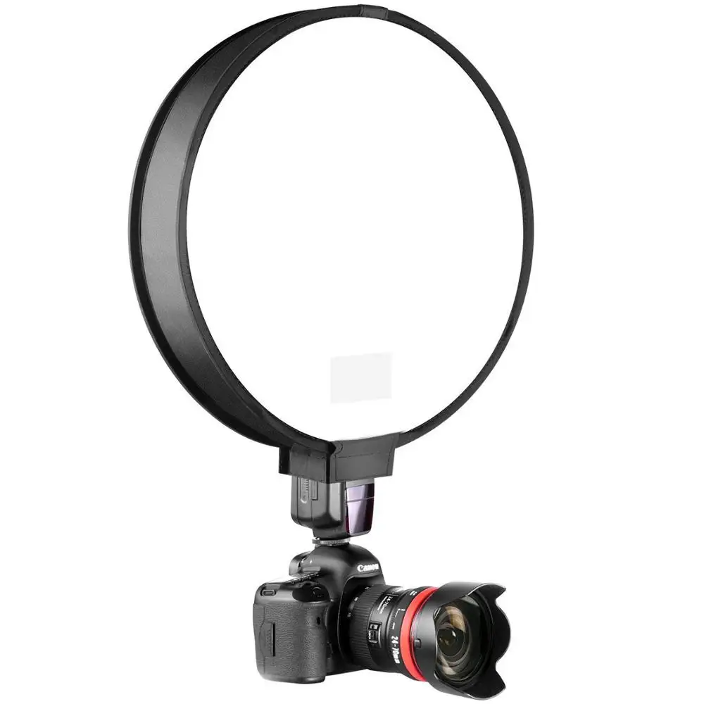 

30cm/12" Portable Mini Round Studio Softbox Photography Flash Diffuser Softbox for Canon Nikon Sony Yongnuo Speedlite