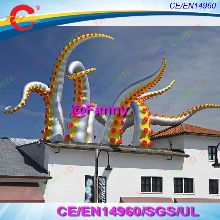 new design INFLATABLE TENTACLES outdoor giant inflatable octopus tentacle inkfish feet for halloween decoration | Игрушки и хобби