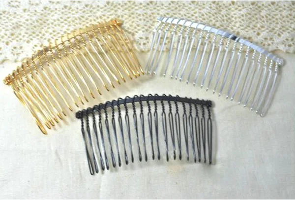 Оптовая продажа гребень из 5 проволок расческа на 20 зубьев для свадебной