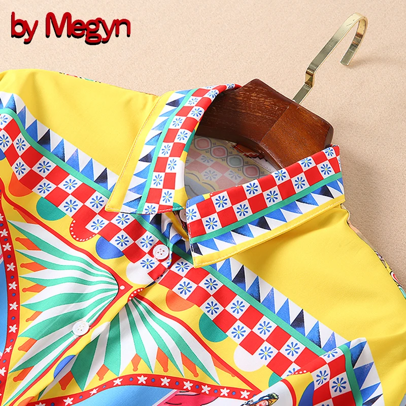 Женский комплект из двух предметов Megyn блузка с длинным рукавом и шорты в стиле