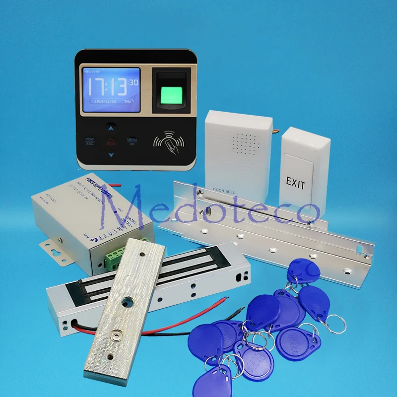 Система контроля доступа со сканером отпечатков пальцев контроллер карты EM 125