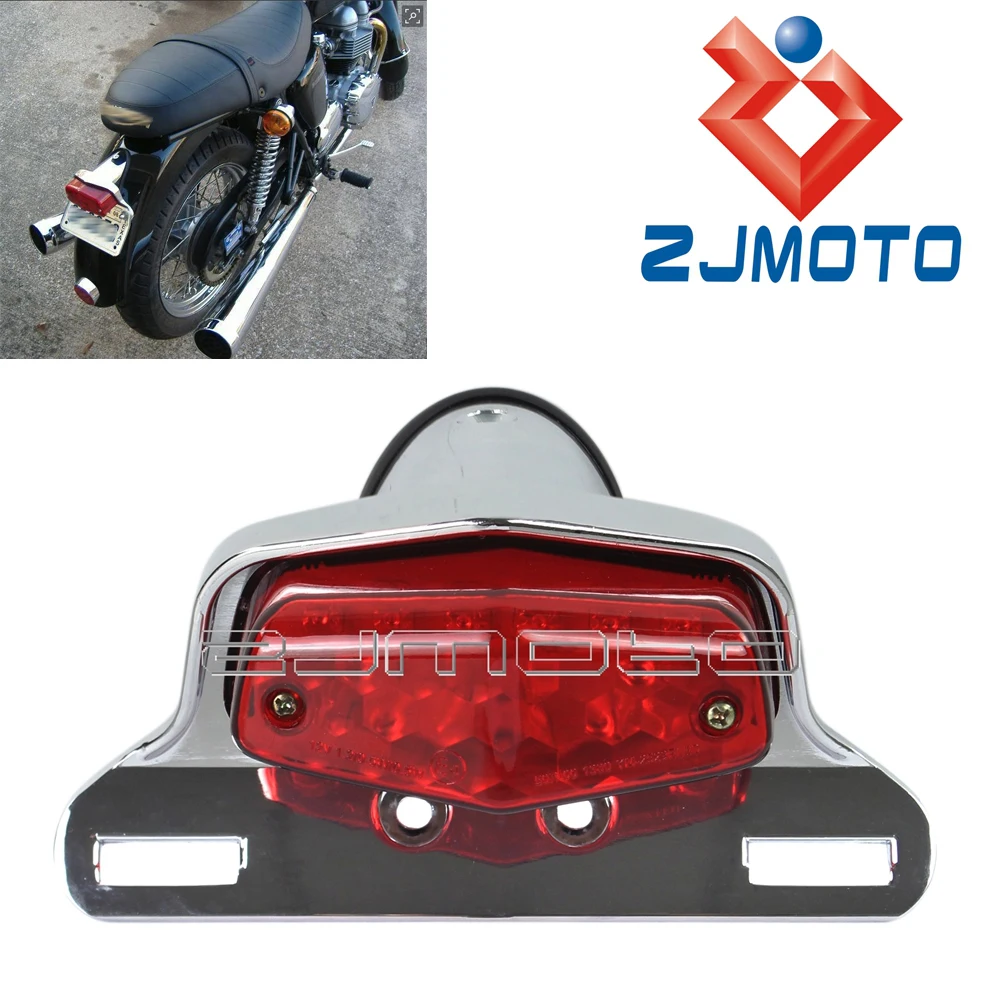 Светодиодный задний фсветильник рь для мотоцикла Honda Bonneville BSA коричневого цвета