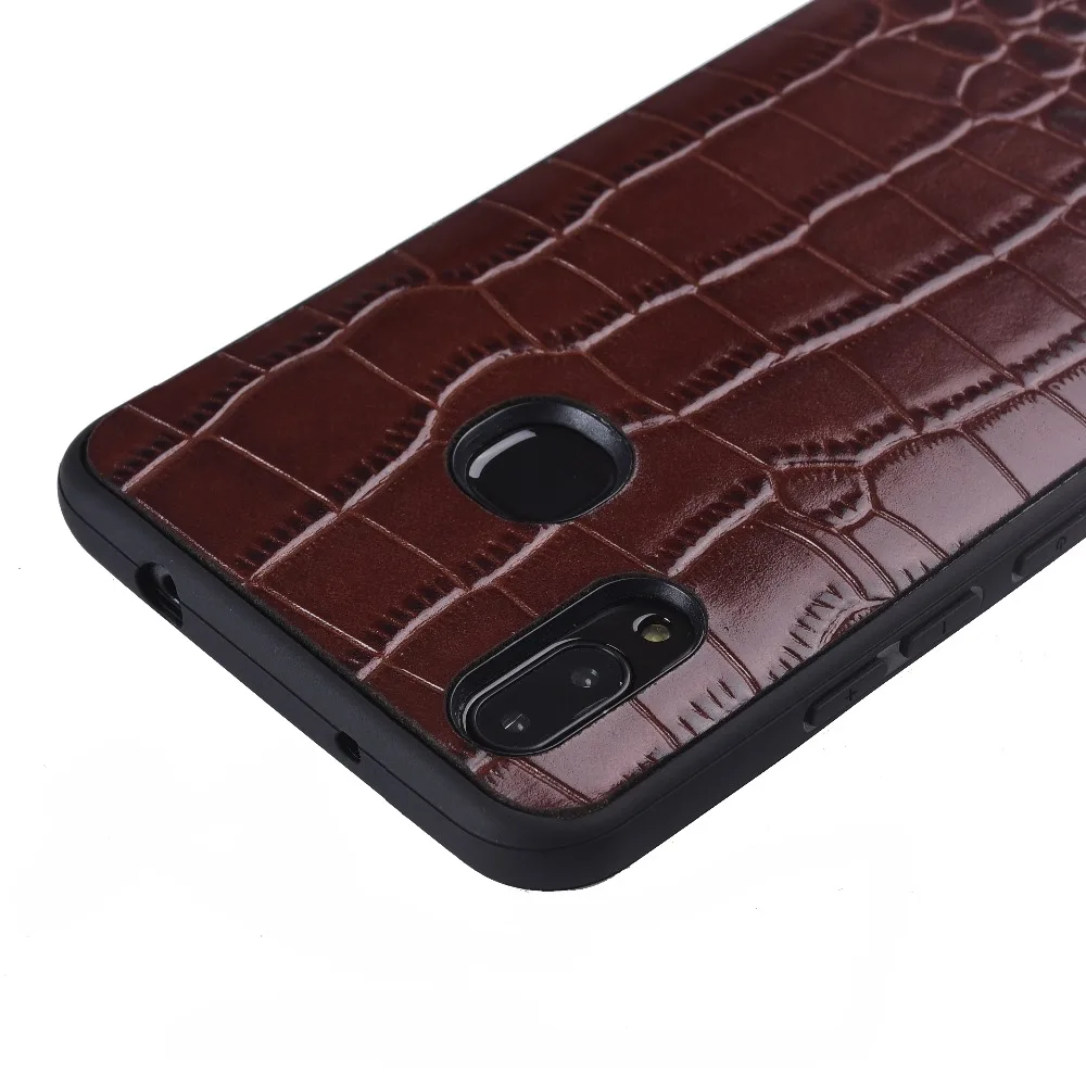 Модный чехол для Vivo X21 / UD X21i с текстурой крокодиловой кожи накладка из