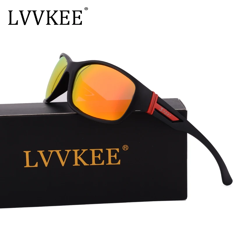 Бренд LVVKEE модные мужские и женские поляризованные солнцезащитные очки