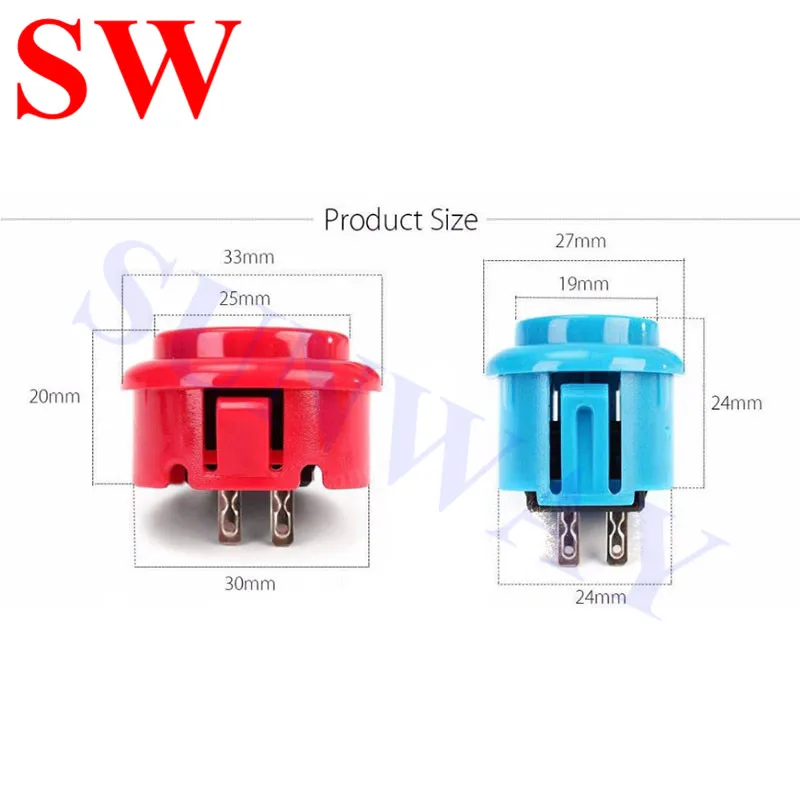 DIY аркадная игра набор деталей нулевой задержки USB энкодер к ПК с аркадная Sanwa 5Pin джойстик+ sunway кнопка для Jamma машины