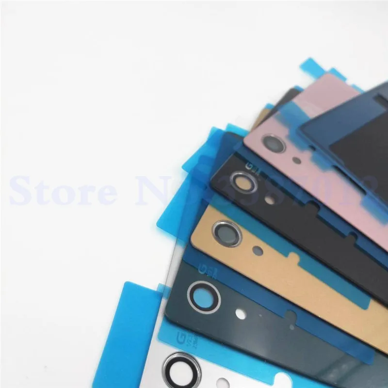 10 шт./лот Новая задняя крышка батарейного отсека для Sony Xperia Z5 Premium Plus E6883 корпус