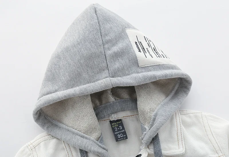 Детская джинсовая куртка пальто новинка 2020 Осенняя детская модная верхняя