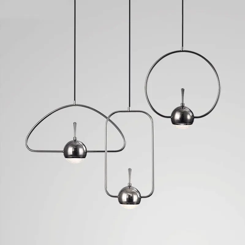 Modern LED Pendant Lights Industrial Hanging Lamp Loft Simple Luminaire for Living Room Dining Nordic Home Decor Lighting | Освещение