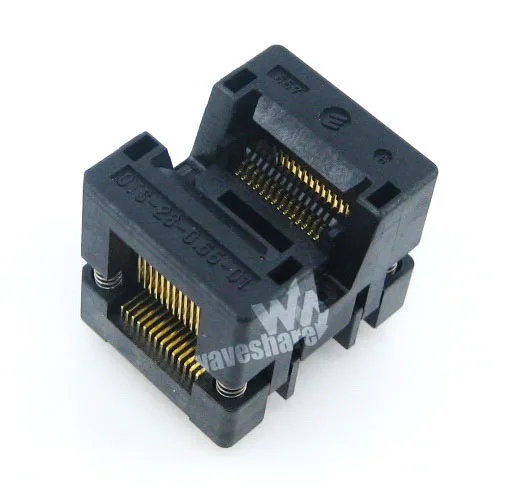 SSOP28 TSSOP28 OTS-28-0.65-01 Enplas IC тестовый Адаптер для программирования гнезда 0 65 мм Шаг 4